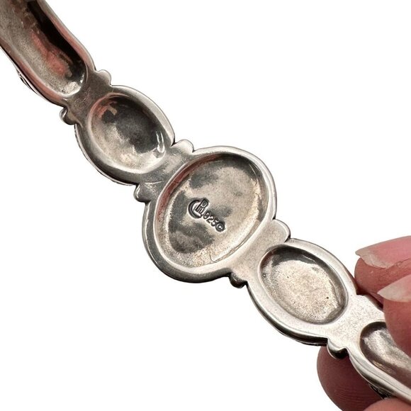 Carolyn Pollack Relios Womens Bracelet Sterling Silver Multi Gemstone Cuff - Picture 6 of 9